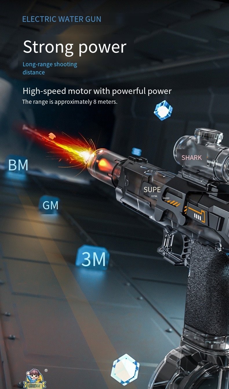 Electric water handgun